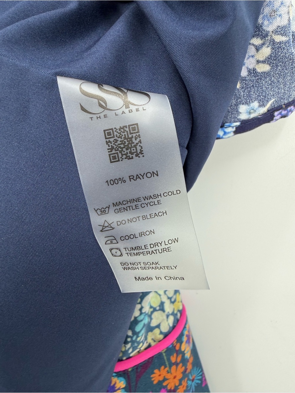 SSYS Livvy Mix Print Dress Long Sleeve Boho Chic Western in Patchwork Floral M - Picture 9 of 15